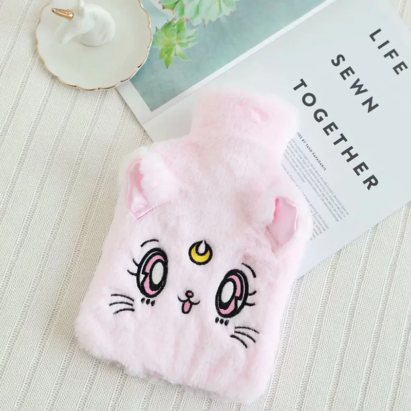 cute hand warm rubber pvc bag unicorn hot water bottle