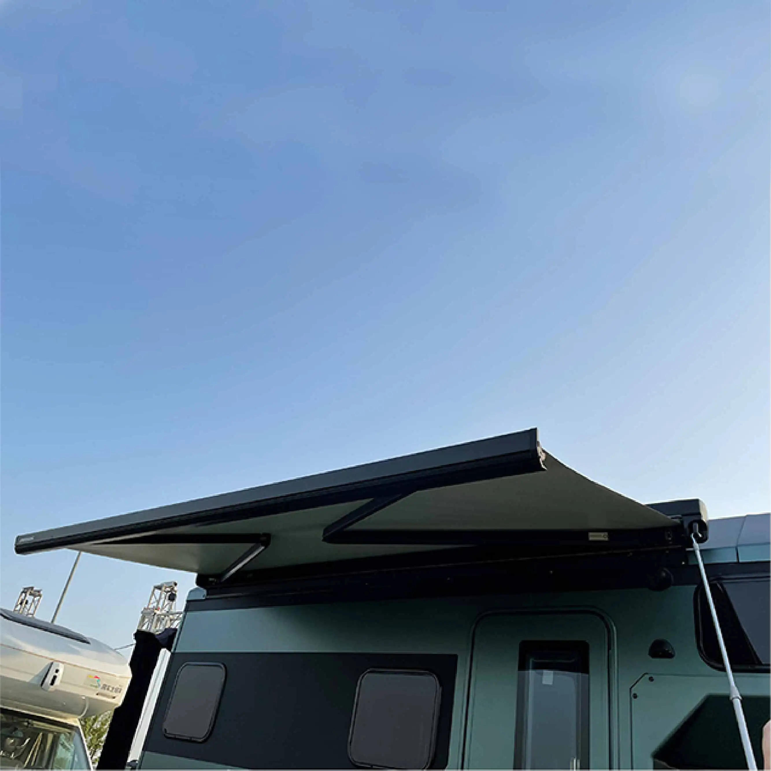 Awnlux full cassette awning motorhome awnings for sale on ebay rv truck pop top roof van awning for motorhomes