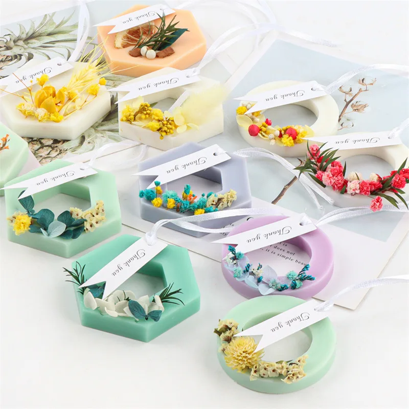 Air Freshener Soy Wax Hanging Rose Lily Scented Sachets For Drawer Closet Shoe Box