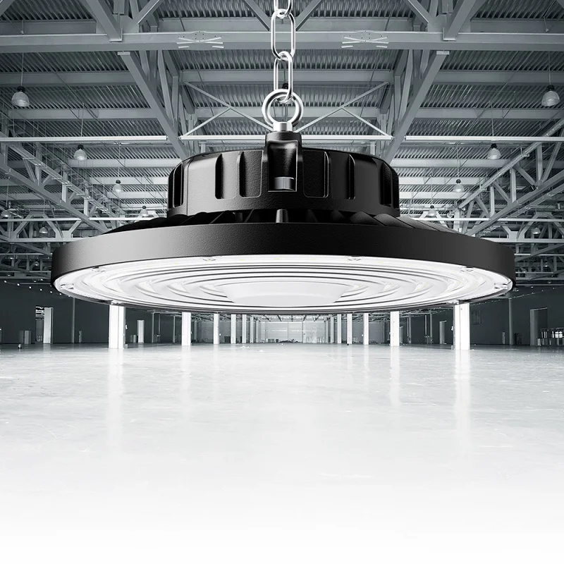 High Quality Commercial Ceiling Lamp 100 150 200 W Gymnasium Garage 3000k 4000k 6500k Led High Bay Light