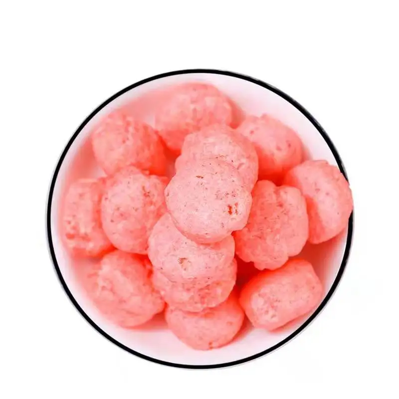Wholesale High End Fast Delivery Grain Rice Strawberry Snack Chocolate Ball