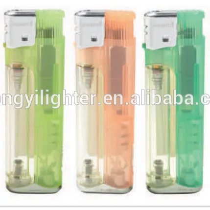 Premium slim electronic lighter cigarette plastic lighter