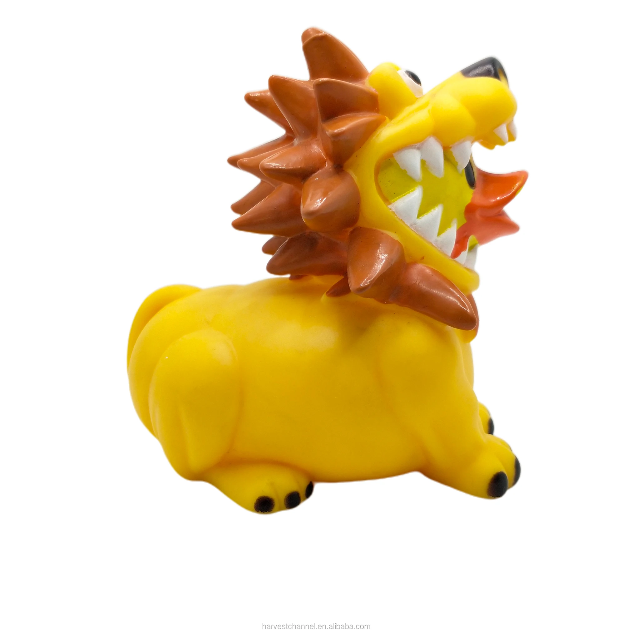 Оптовая продажа заводская цена чистая и хорошее качество мультяшная желтая виниловая утка плавающая резиновая игрушка для ванны