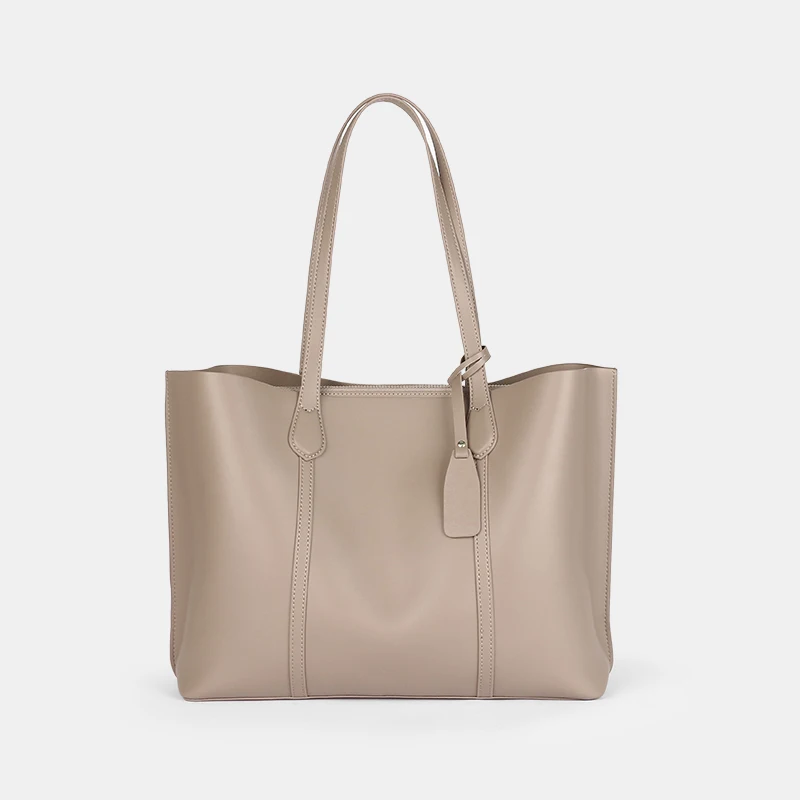 Low moq high quality genuine leather shoulder bag for women handbag sling bag luxury leather women tote bag