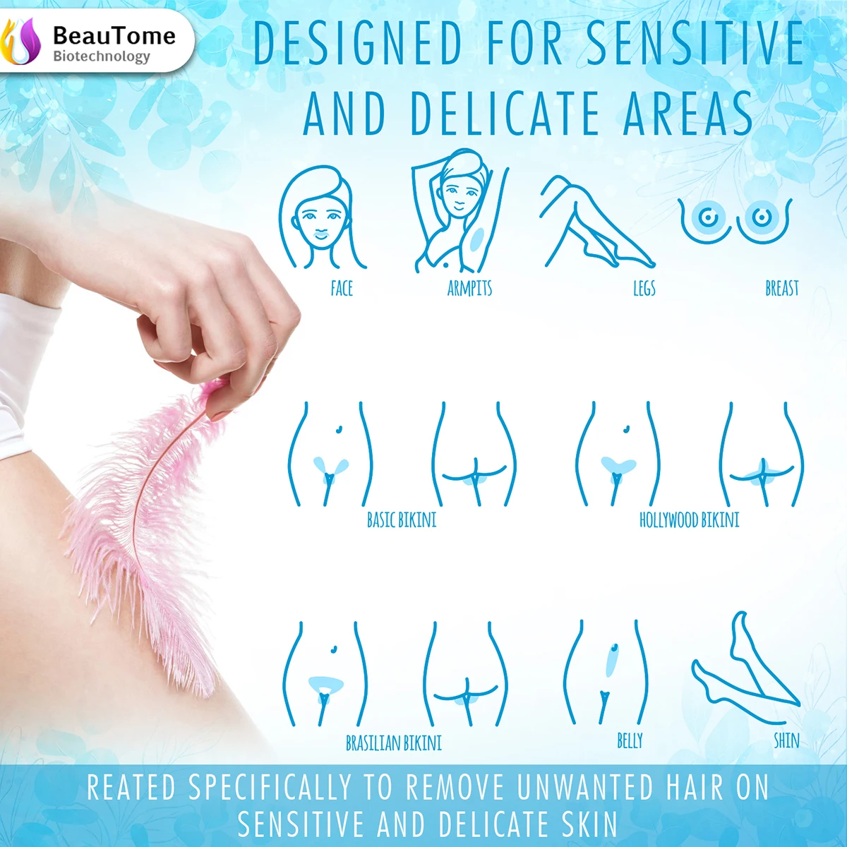 Rosin-Free Hard Wax Beans Depilatory Hair Removal Hot Wax Bikini Body OEM Target Face Bikini Sensitive Area