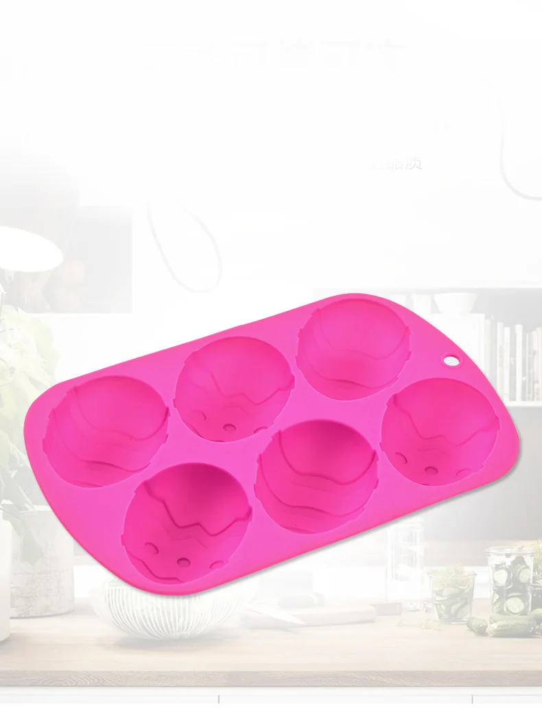 Qimeng Amazons Best Selling Products Kitchen Gadgets Silicon Mold For Cake Decoration Easter Egg Cake Mold
