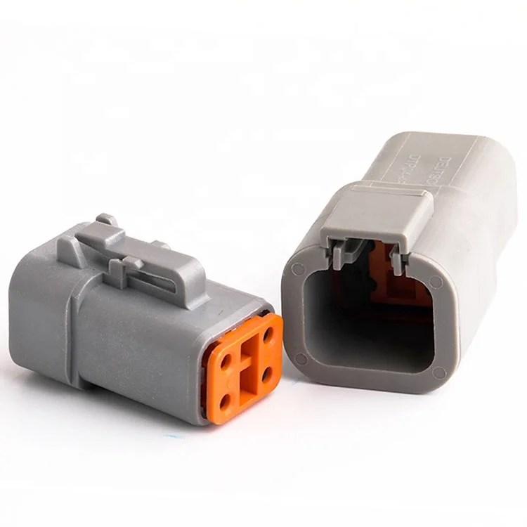 DT series DTP 4 pin male female sealed auto connectors DTP06-4S DTP04-4P