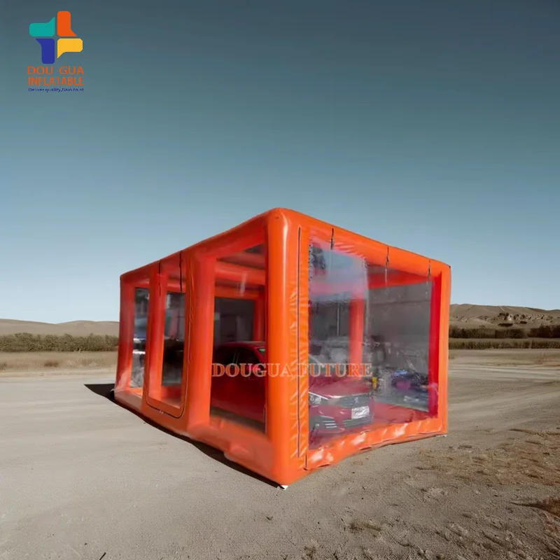 Portable Inflatable Car Garage tent Cover Inflatable Car Display tent  outdoor car storage bubble