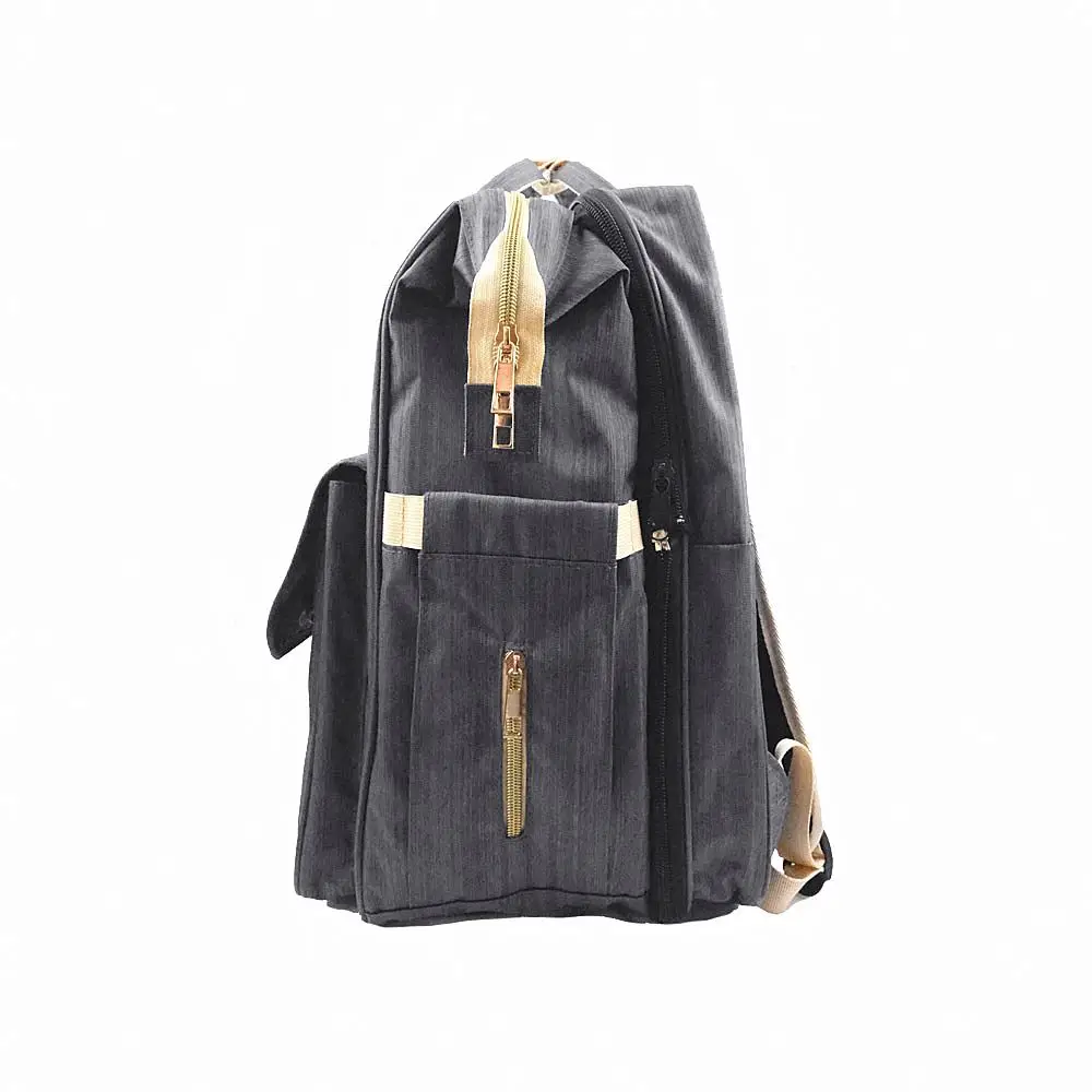 Мама пеленки Dag Рюкзак Мягкие Детские сумка из узорчатой ткани кровать; Рюкзак для подгузников; Рюкзак с пеленкой розовый