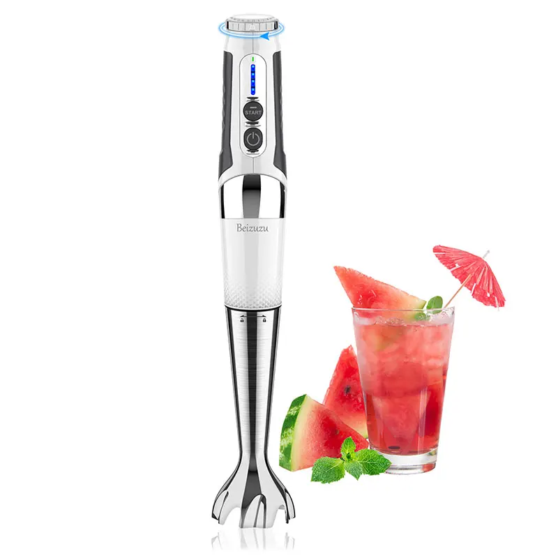 portable Household Full Stainless Steel DC Motor Electric Hand smart Blender Food Mixers