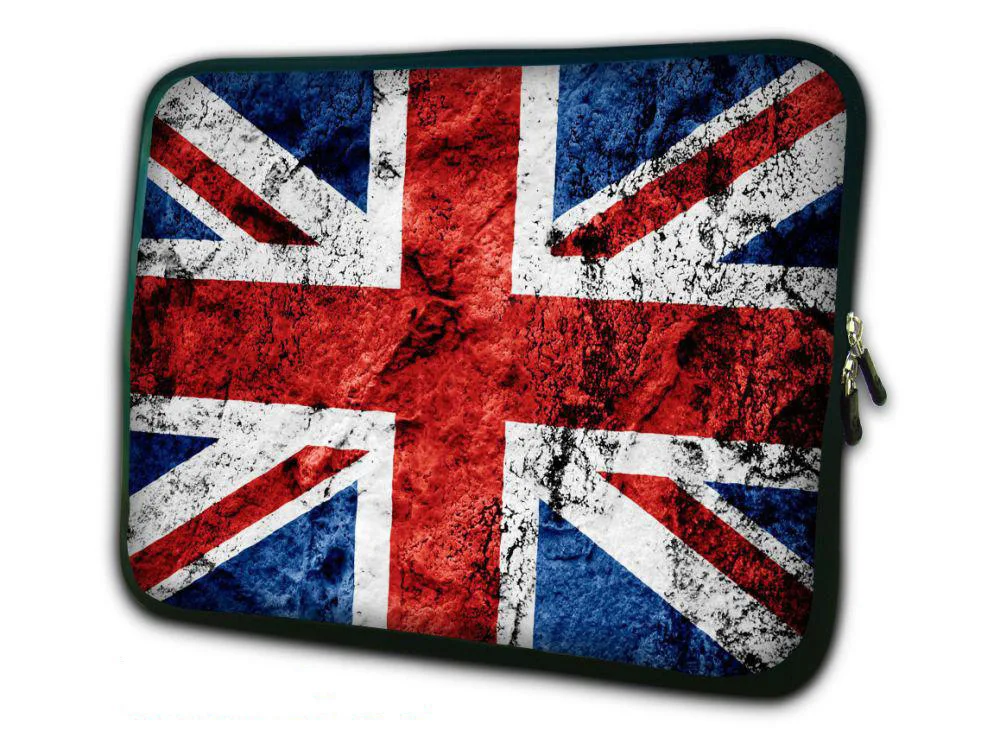 TC001 Custom Printed Black  Laptop Case Neoprene Sleeves