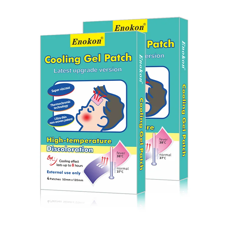 Health Care Product Adult Heat Reduce Cool Pad Hydrogel Baby Cooling Gel Patch