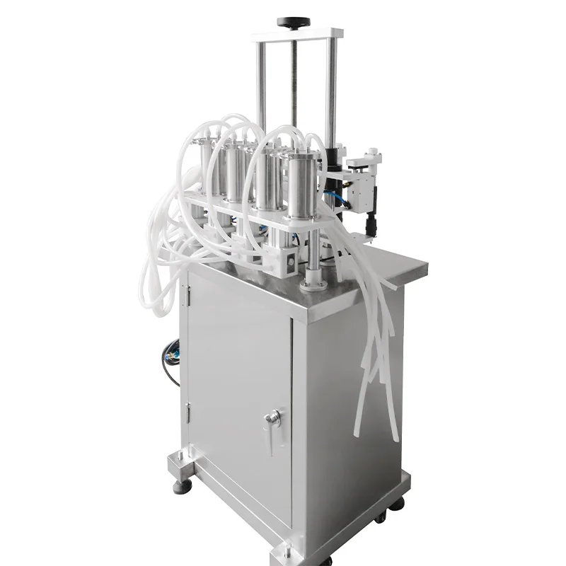 ration vacuum filling machine essential oil perfume bottle filling packaging machine