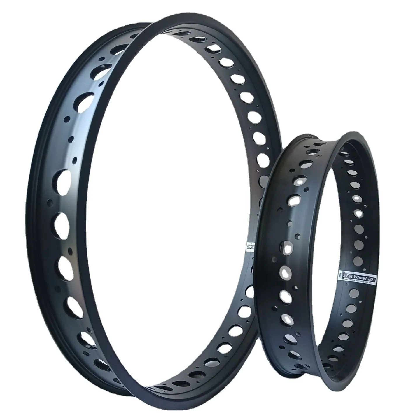 Wholesale Good Quality Bicycle Parts Aluminum Alloy 24 20 Inch Fat Bike Rim For Snow Bike