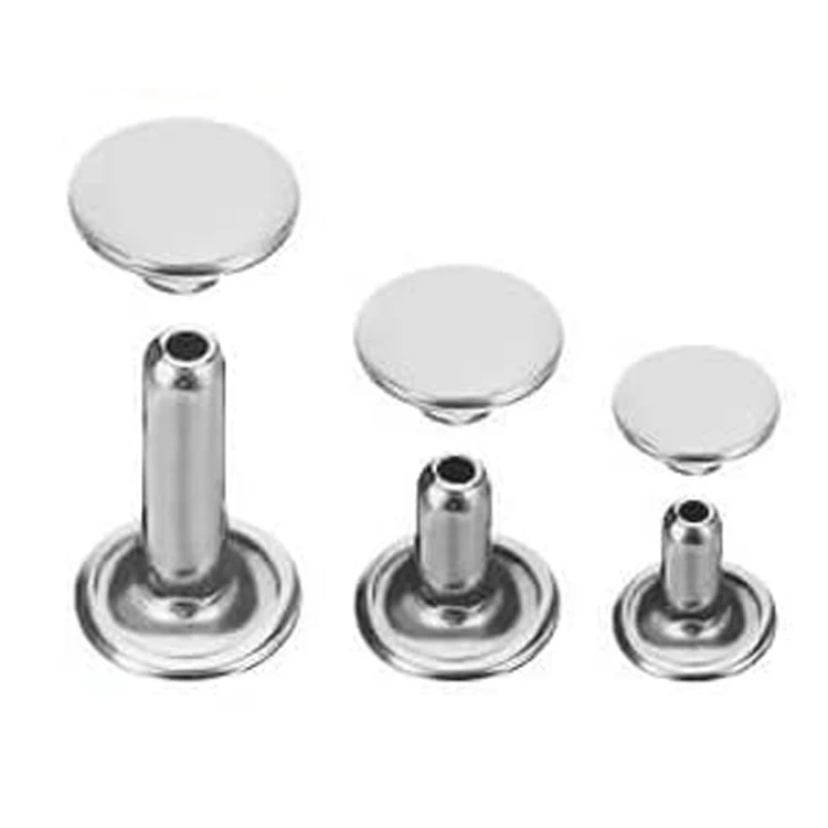 
Custom Different Size 6 mm 8 mm 10 mm 12 mm 15 mm 20 mm Long Double Head Rivet Logo 