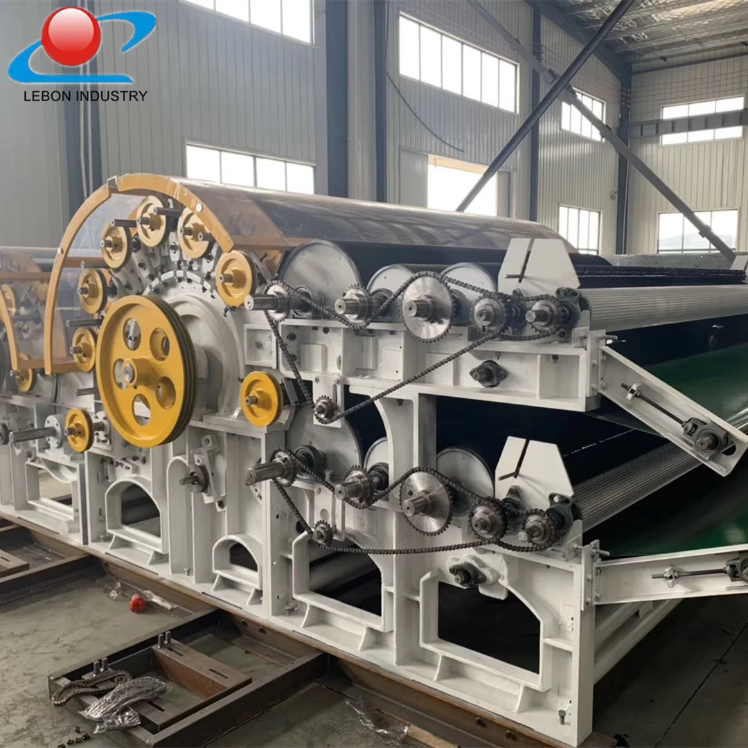 Nonwoven Cotton Polyester Fiber Carding Sliver Machinery For Cotton Ball