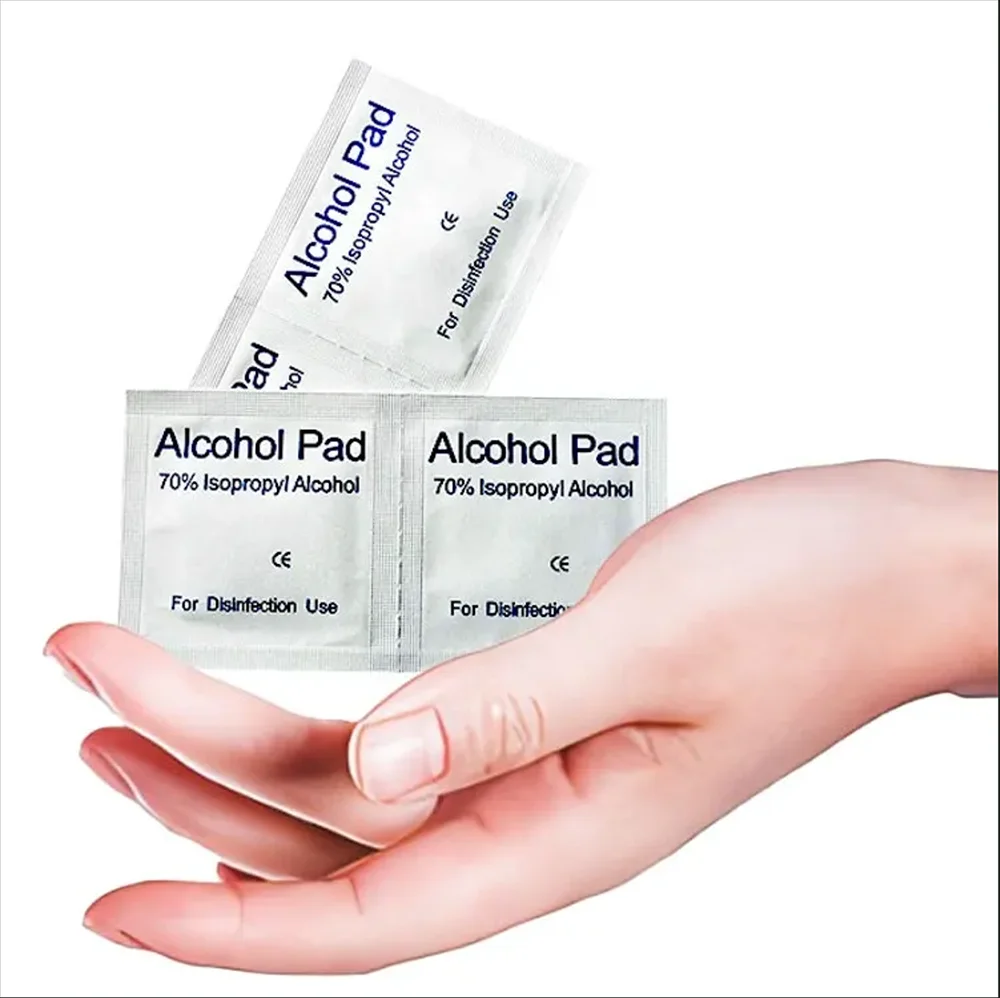 High Quality Disposable Isopropyl Alcohol Pad Multi-Purpose Non-Woven Cleaning Sterile