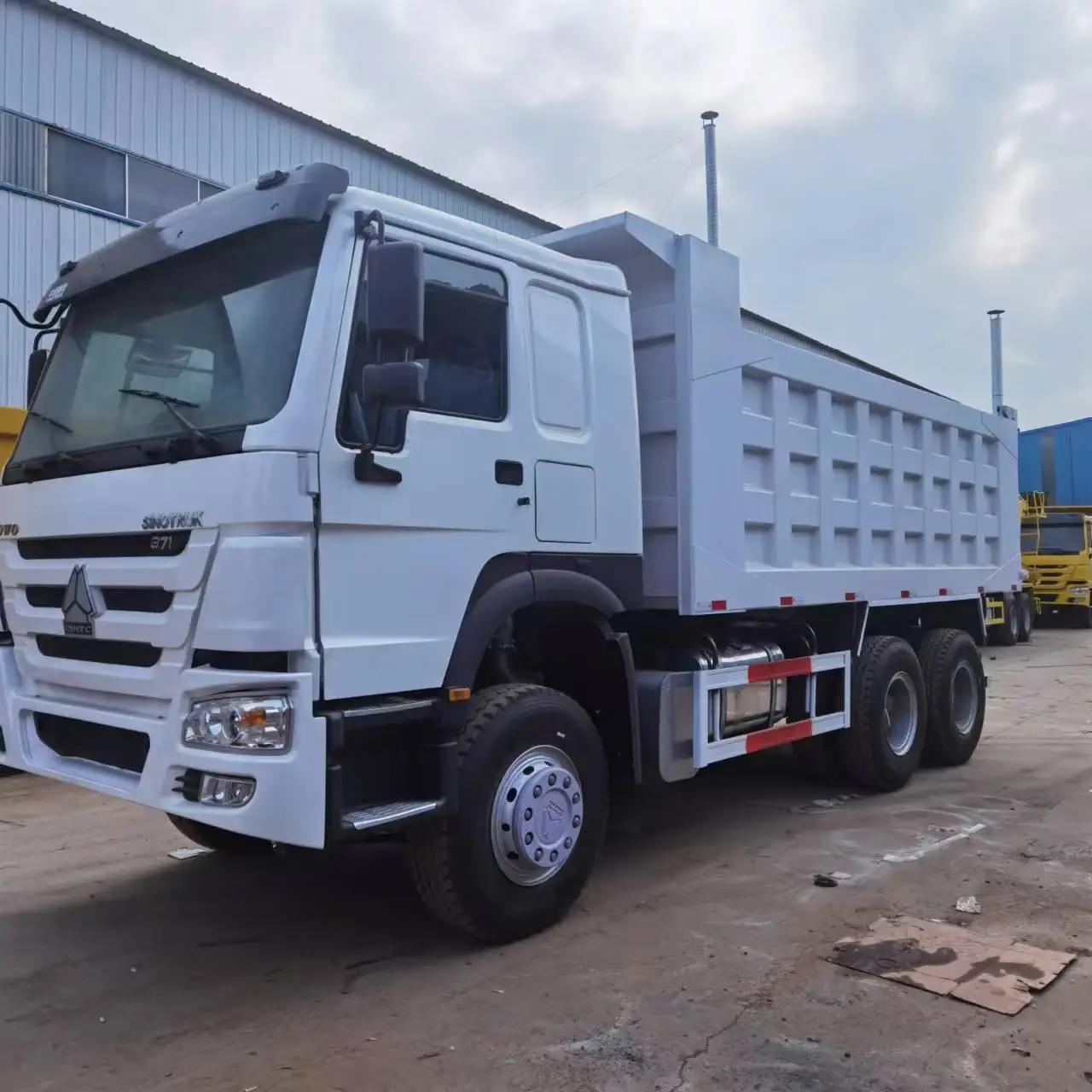 Ethiopia used and new HOWO 6x4 20 30m3 10 wheel dump truck mining dump truck for sale