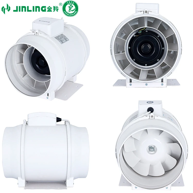 310mm  Custom Air Extractor Round Powperful  Line duct fan with factory price