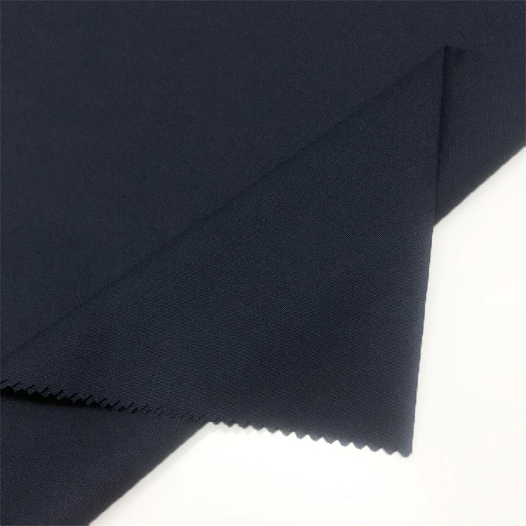 Easy care Twill polyester viscose spandex Horeca chef cook uniform trousers fabric