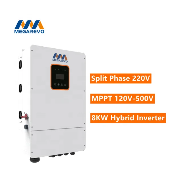 Гибридный инвертор Megarevo, 8 кВт, 120/240 В