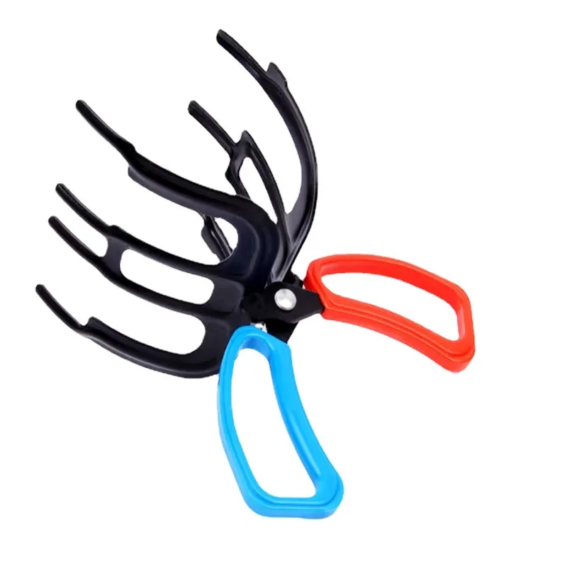 Fish Gripper Non-Slip Claw Metal Fishing Pliers Gripper Colorful Fish Claw Grabber Fish Grip Tackle Holder metal fishing clip