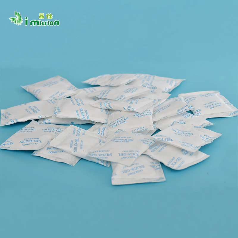 Food Grade Silica Gel Packets High Quality Food Preservative 1 gram-10 grams indicator silica gel desiccant with color change