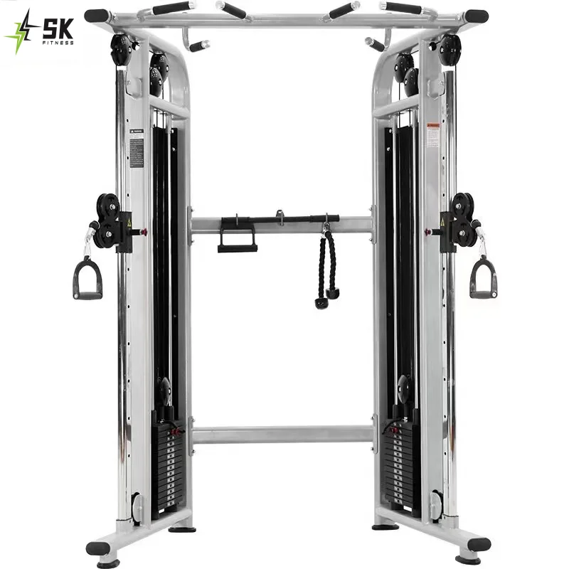 SKFITNESS-Functional Trainer Sports Equipment Factory Glide Cable Crossover Gym Equipment Dual Cable Pulley Machine