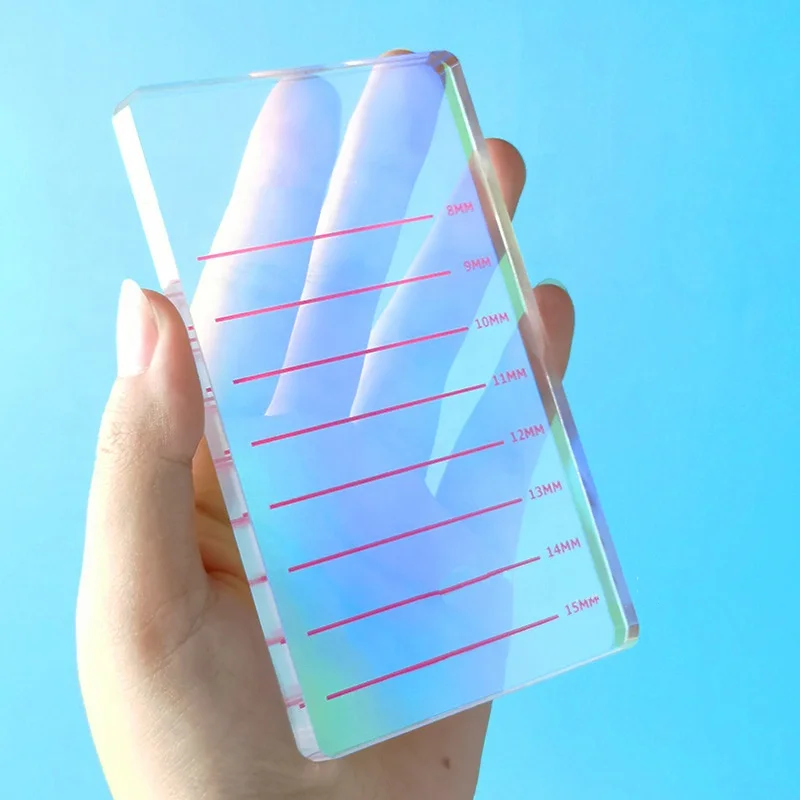 makeup shop acrylic eyelash display boxes Acrylic Makeup Organizer acrylic lash pallet