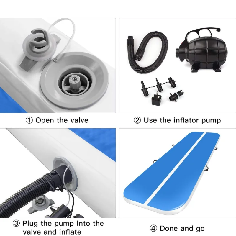 Inflatable Air Mat/track customized/sur mesure environmental durable training /gym use  pvc drop stich