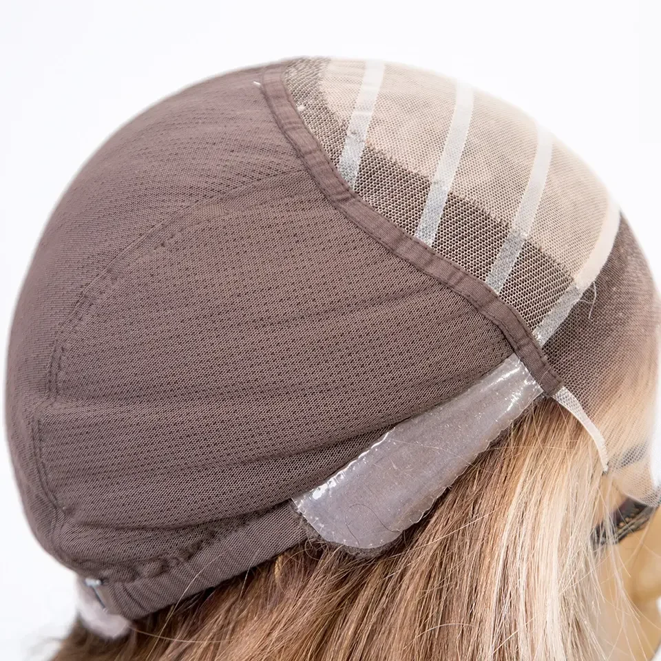 100% Unprocessed European Remy Hair  silk top full lace wig luxe alopecia wigs