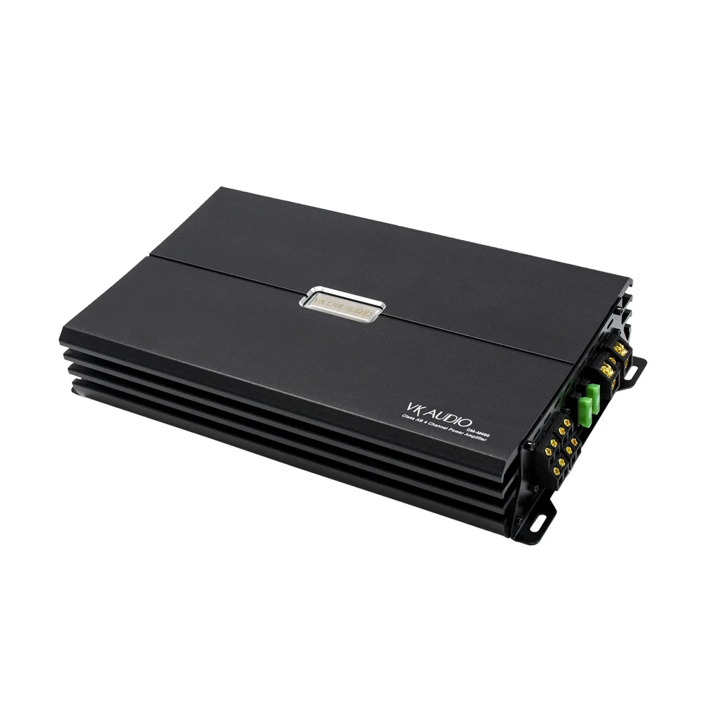 VK High-Performance 12V 4-Channel Car Amplifier Class AB  car amplifier monoblock korean amplifier car audio