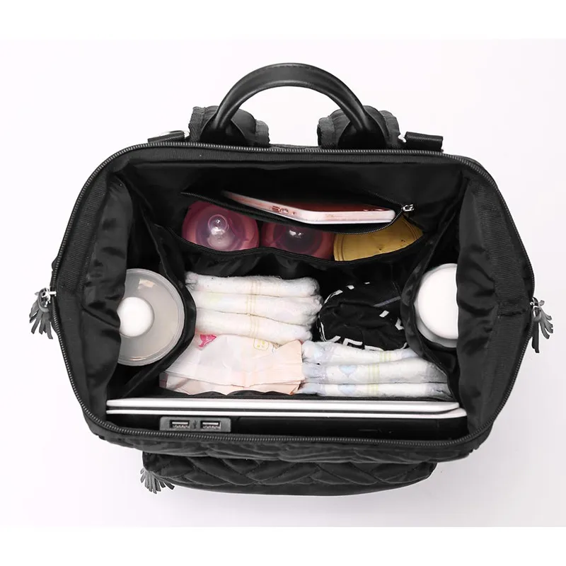 
2pcs/set 2020 New Fashion Nappy Bag Organizer Baby Diaper Bag Backpack For Mommy Diaper Bag Travel Luxury Back Pack 