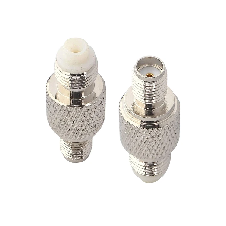 High quality full brass RF Coaxial SMA female to FME female straight connector
