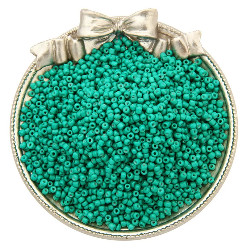 Anwen beads wholesale 2025 2/3/4/mm Glass 30g/bag solid color rice bead hand loose beads Handmade diy bracelet