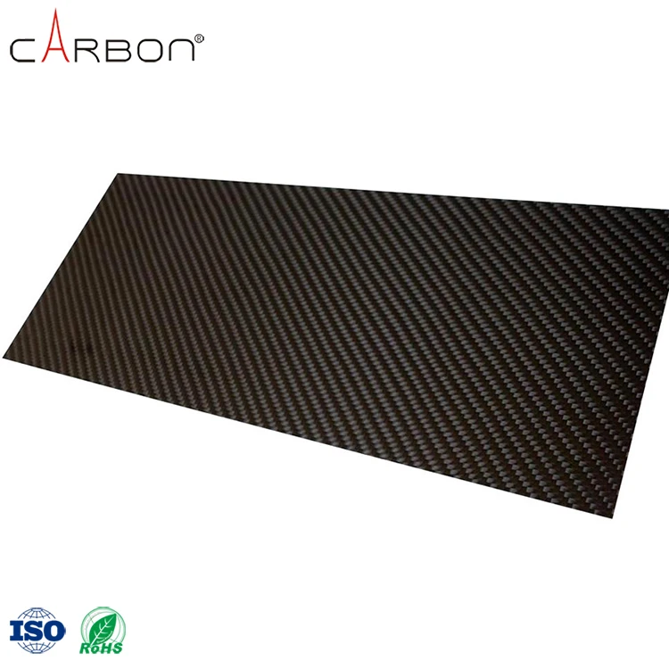 Hot Sales New Arrivals 3K Twill Carbon Fiber Sheet In Customized Size