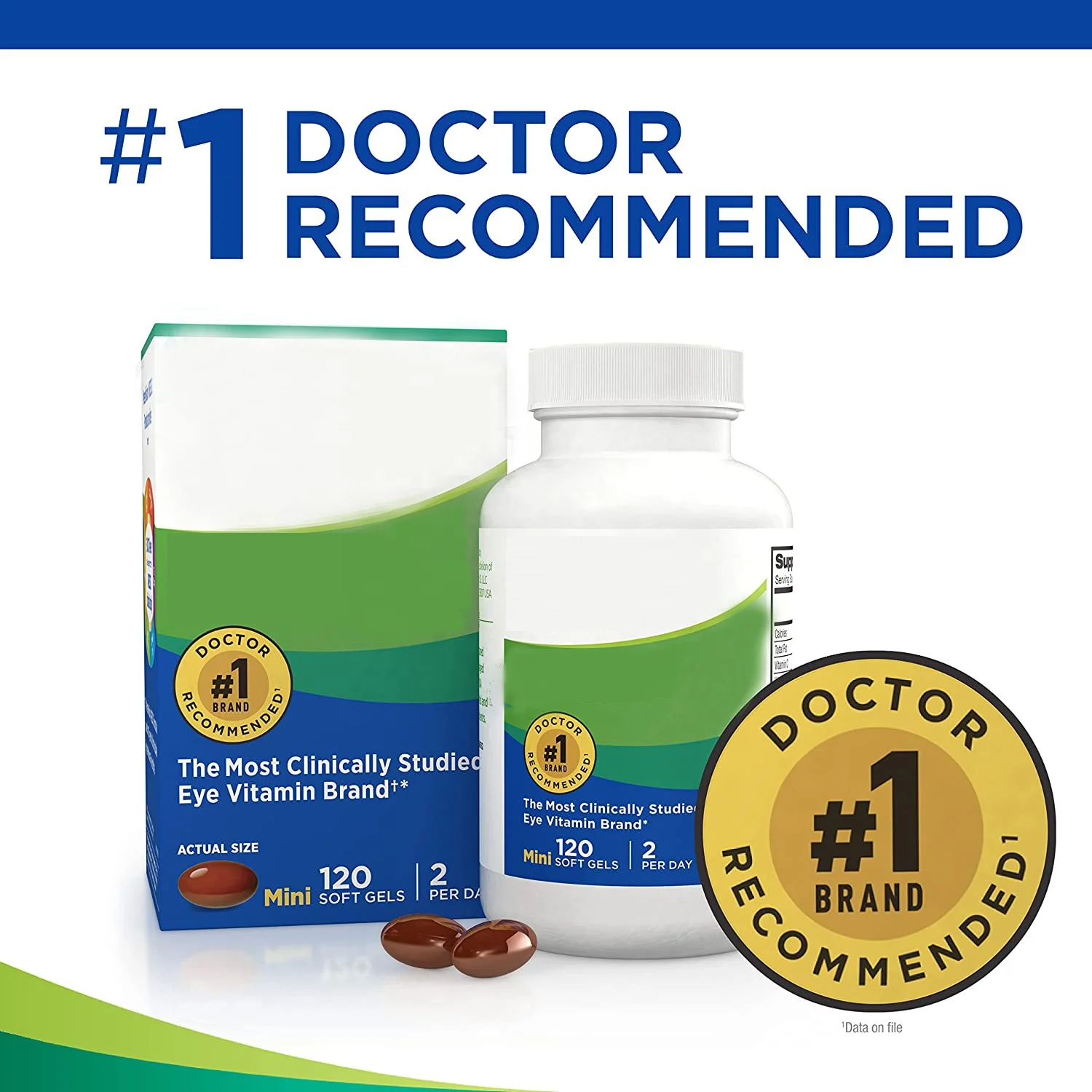 Standardized eye vision capsule Lutein and Zeaxanthin softgel Vision gain soft capsules