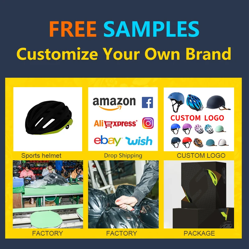 HSD Factory direct sales Wholesale Bicycle helmet Mountain road riding helmet integrated male and female helmet riding equipment