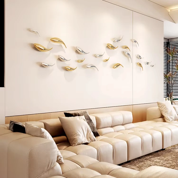 Nordic Style Wall Decor Creative Floral Wall Decoration For Bedroom, Living Room Indoor Wall Art