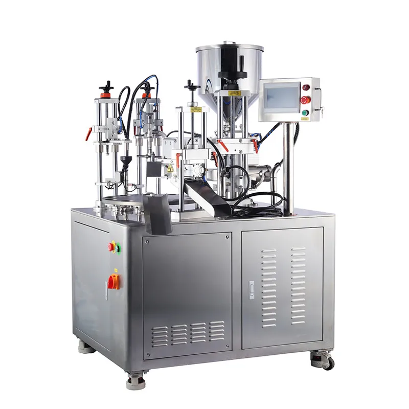 Plastic Tube Cream Sealer Automatic Filling Sealing Machine for Cosmetics