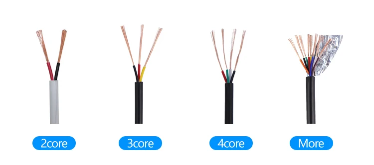 AWM 2464 VW 1 26awg 28awg 30awg Twisted Pair 3core 4core 5core Aluminum Foil Braid Shield Usb Data Shielded Sheathed Cable