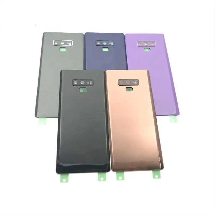 Корпус аккумулятора с объективом камеры для Samsung Galaxy Note 9 N960 N960F N960P запасные части задняя крышка
