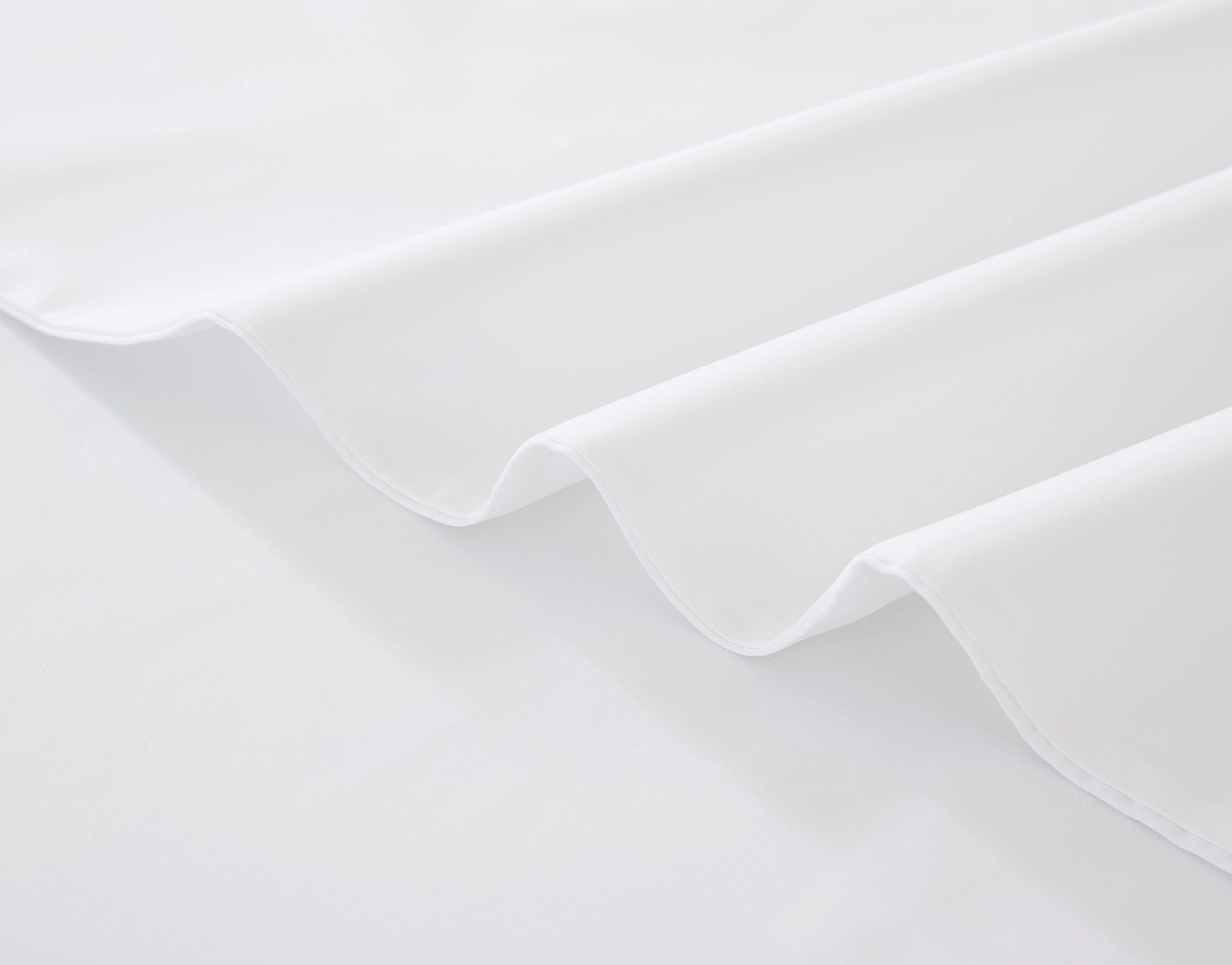 Luxury T250 Star Hotel Linen 100% Cotton Hotel Bed Linen Duvet Cover & Pillow Case Sets Plain White Bed Sheet For Home Use