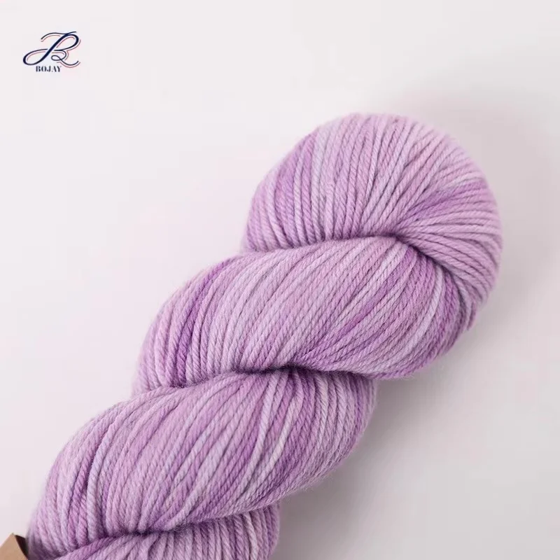 Wholesale Sheep Woolen Fancy Yarn for Hand Knitting Crochet Sweaters Scarf Super Soft Chunky Merino
