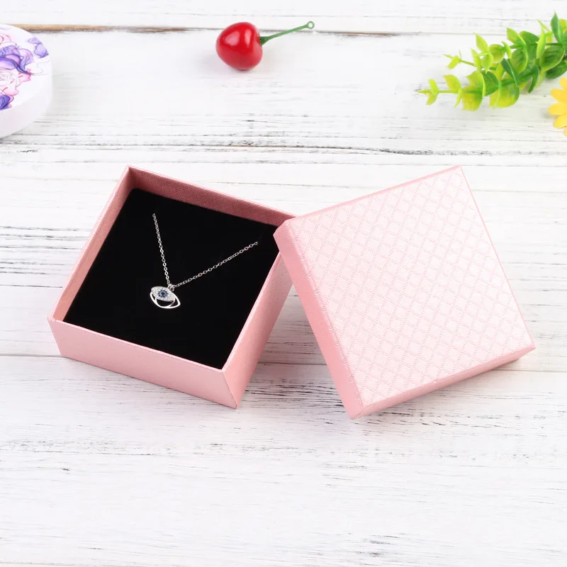 OEM Custom Logo Jewely Packaging Timepieces Jewelry Accessories Earring Necklace Trinket Kuyumcu Kutusu Pearl Beaded Box