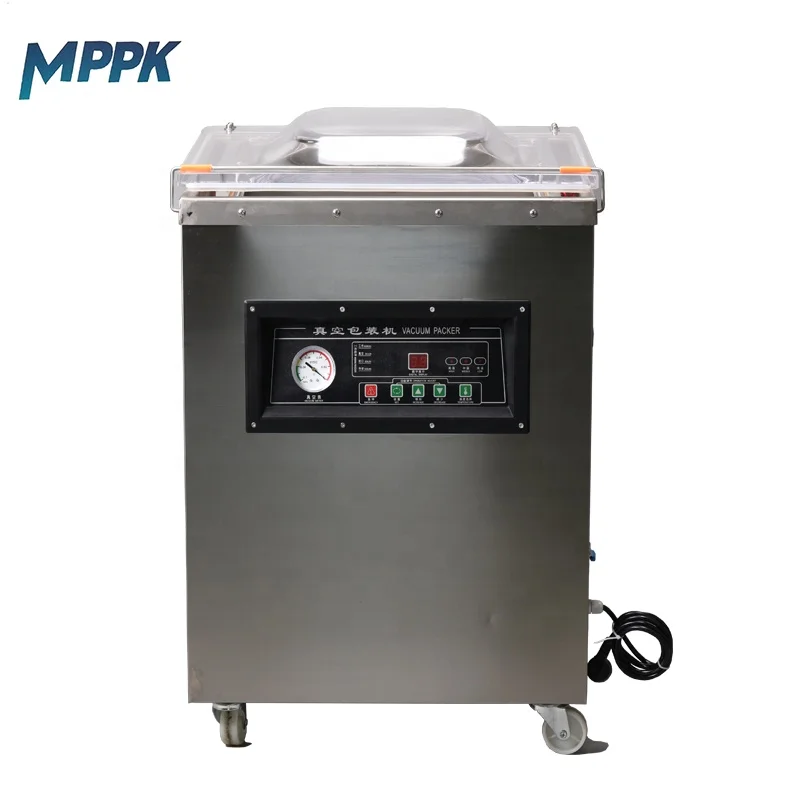 MPPK Model 620 Single Chamber Automatic Pine Nuts Dried Fruit Vacuum Packing Machine for Whole Chicken