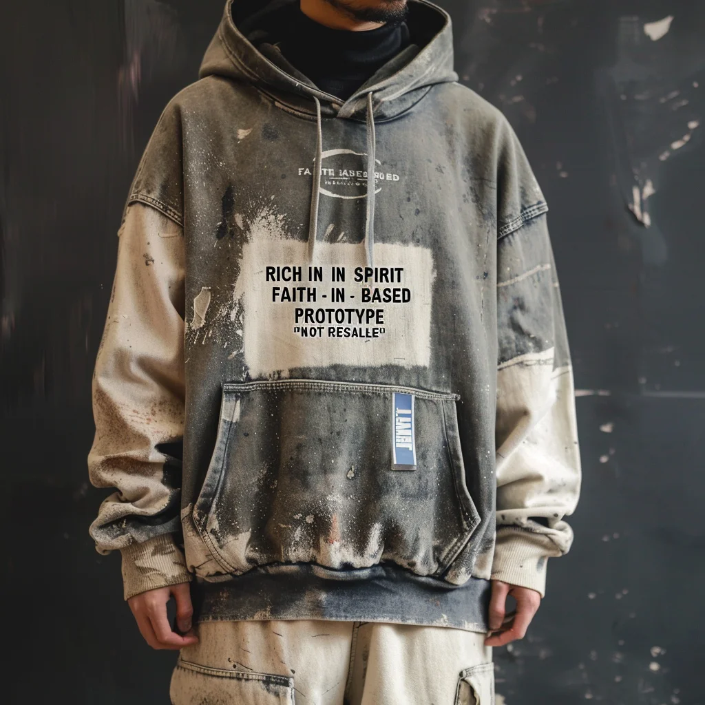 StreetLux GuangZhou дистрессировала от солнца кислотная стирка 500GSM хлопок DTG с графическим принтом тяжелые винтажные укороченные толстовки