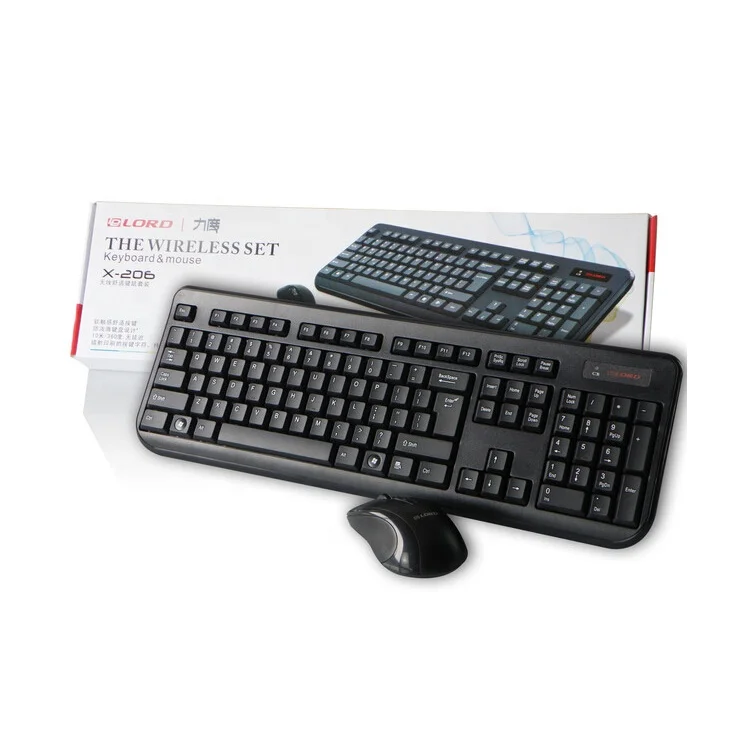 Standard Size 104 Keys Keyboard Mouse Combo 2.4G Wireless Mouse keyboard Kits