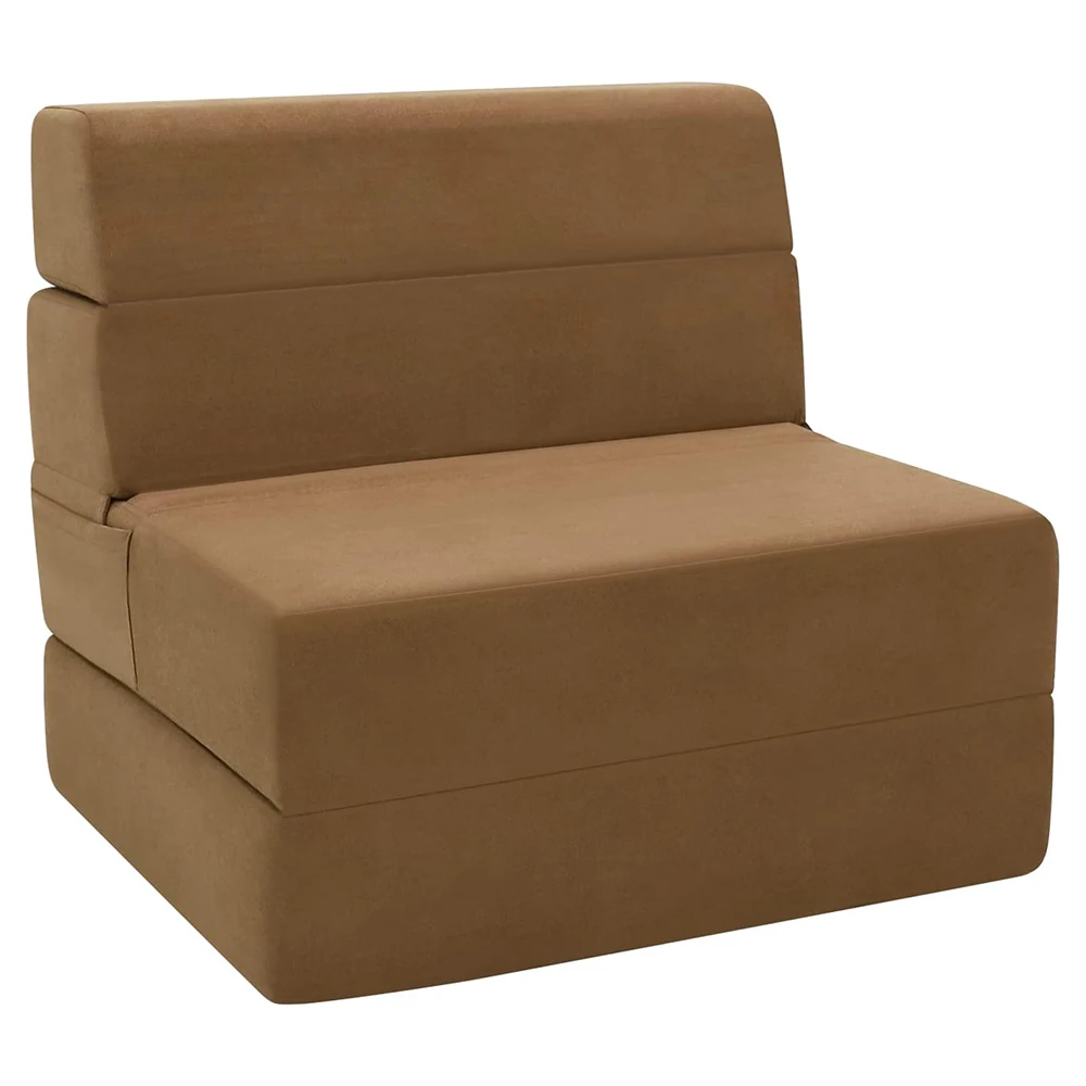 Sofa Bed Multifunctional Modern Soft Memory Foam Convertible Futon Floor Folding Fabric Carton Package Foldable Bed Corner Sofa