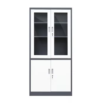 Medical record filing cabinets  up and down swing door file cabinet with metal shelves office furniture